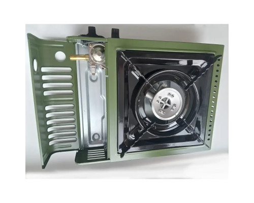 Портативна газова плита одноконфоркова з п'єзопідпалом ZD-6800 X-Treme