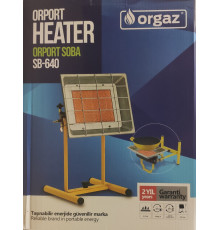 Газовий інфрачервоний обігрівач Orgaz Soba SB-650