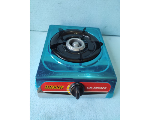 Газова одноконфоркова плита з п'єзо запалом Besse Gas Cooker