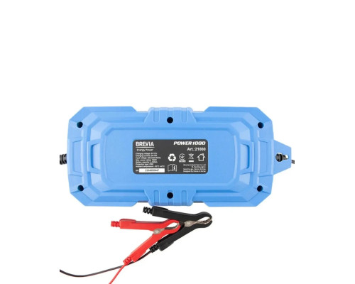 Зарядний пристрій АКБ Brevia 21000EP Power 1000 6V/12V 10A LiFePO4
