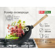 Сковорода чавунна з дерев`яною ручкою WOK 2,8 л ТМ BRIZOLL