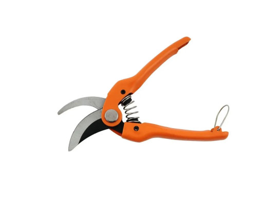 Секатор Mastertool суцільнометалевий 14-6108 190мм зріз косий 10мм